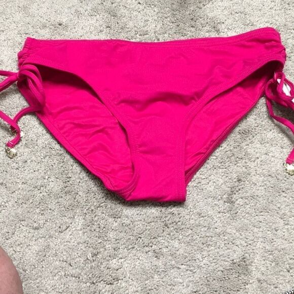 Anne Cole Berry side tie bikini bottoms. NWT - Picture 4 of 5
